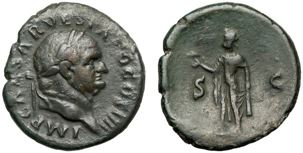 Vespasián – as, Řím, 69–79 n. l.