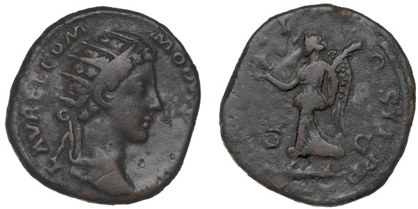 Commodus, dupondius 179 s rubem Victoria