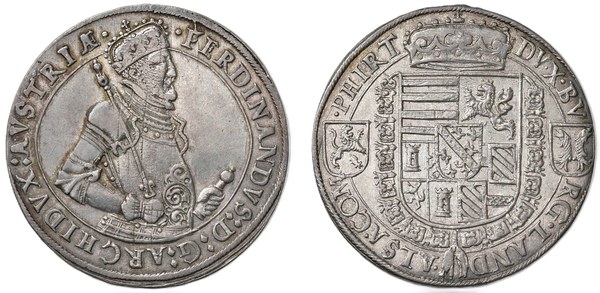 Tolar arcivévody Ferdinanda II. Tyrolského bez letopočtu, Ensisheim