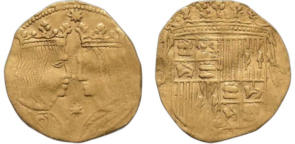Ferdinand II. Aragonský a Isabela Kastilská – 2 excelentes, Barcelona, kolem 1500