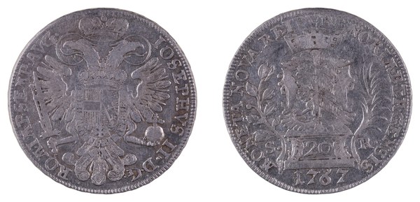 Dvacetník Josefa II. 1767, Norimberk
