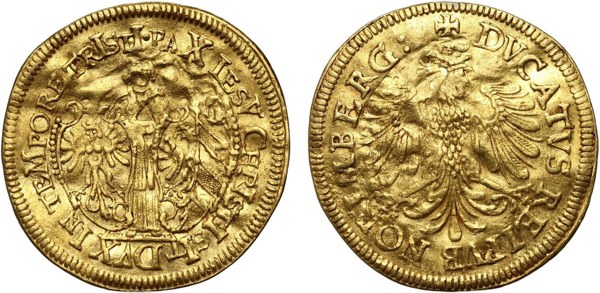 Svobodné říšské město Norimberk – dukát 1637