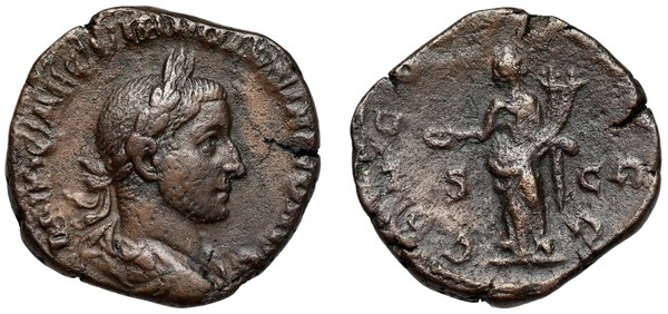 Volusianus, sestercius, Řím 251–253