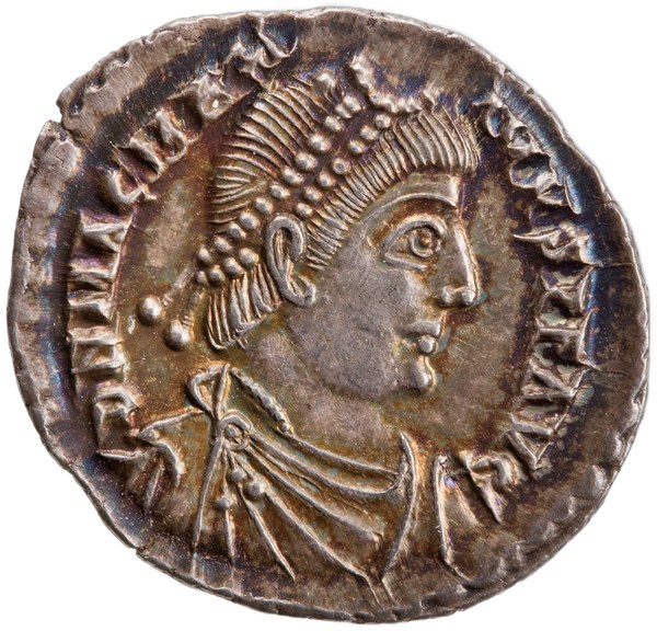 Magnus Maximus – siliqua, Trevír, 383–388
