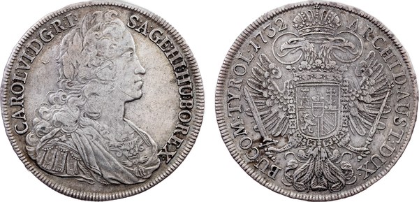 Tolar Karla VI. 1732