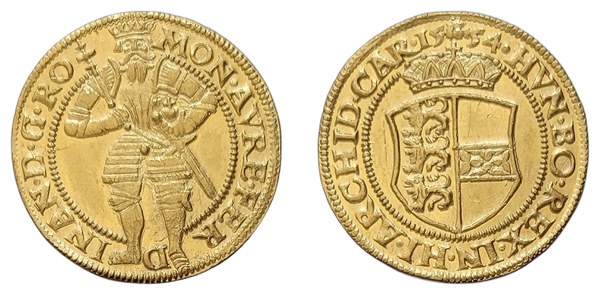 Dukát Ferdinanda I. 1554
