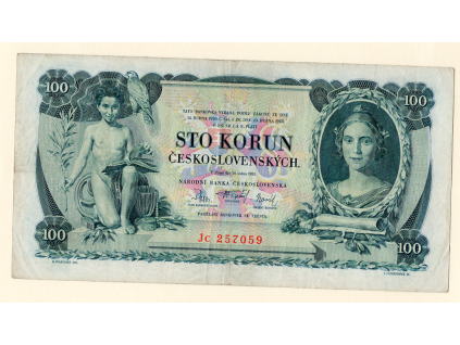 Československo – 100 Korun 1931 S. Jc