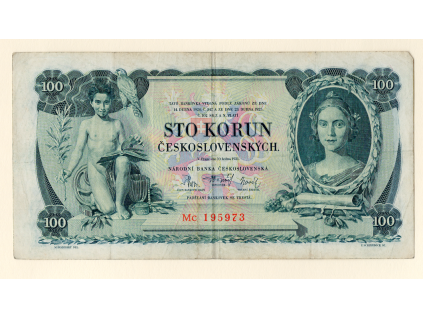 Československo – 100 Korun 1931 S. Mc