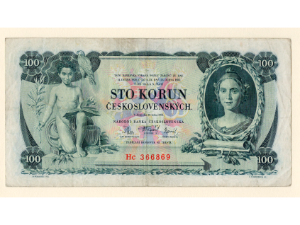 Československo – 100 Korun 1931 S. Hc