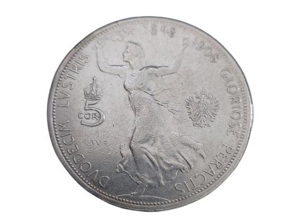 5 koruna 1908 60 let vyroci vlady frantisek josef i 234700443