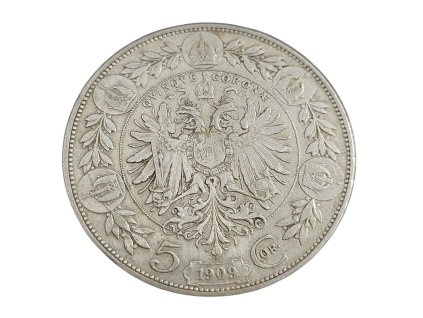 5 koruna 1909 marschall mala hlava frantisek josef i 234701628