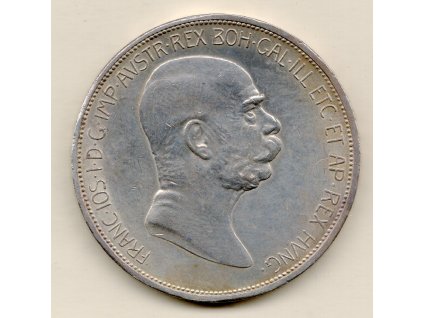 5 Koruna 1908 60 let výročí vlády