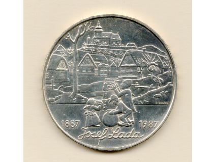 Československo – 500 Kčs 1987, Josef Lada