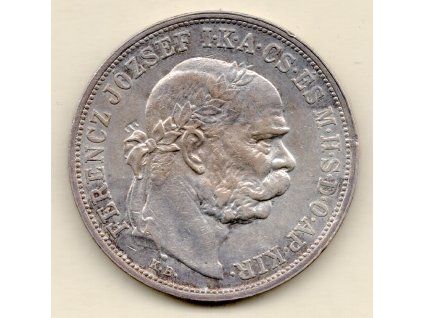 František Josef I. – 5 koruna 1908 KB