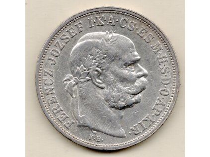 František Josef I. – 5 koruna 1908 KB