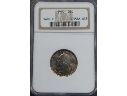25 cent 1999 ngc sample 181597864