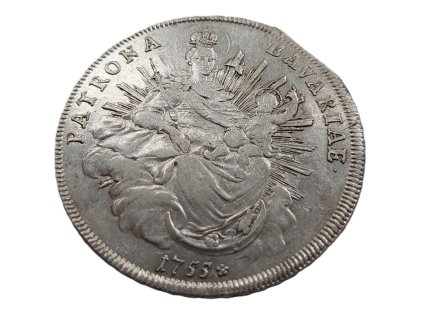 stribrny tolar 1755 bavorsko maximilian iii josef 206991231