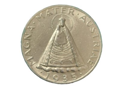 Rakousko 5 šilink 1935 – Magna Mater Austriae