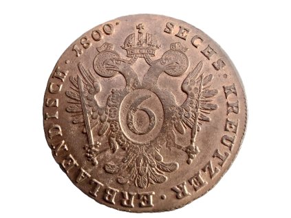 6 krejcar 1800 F František I.(II.)