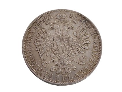 1 Florin (Zlatník) František Josef I. 1861 A
