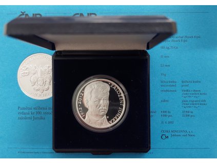 200 Kč 2012 – Založení Junáka, Proof,