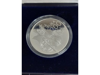 200 Kč 2011 200. Výročí zahájení výuky na Pražské konzervatoři Proof