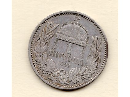 1 koruna 1892 KB