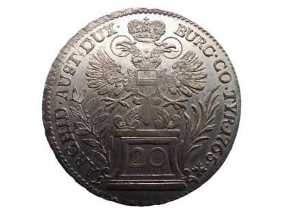 stribrny 20 krejcar marie terezie 1765 viden krasny 226928273