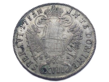 stribrny xvii 17 krejcar 1752 ha hall frantisek lotrinsky 225582611