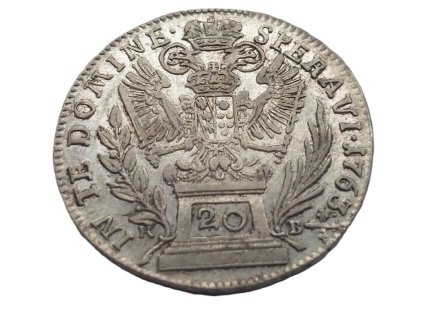 stribrny 20 krejcar 1763 kb frantisek lotrinsky pekny 223798235