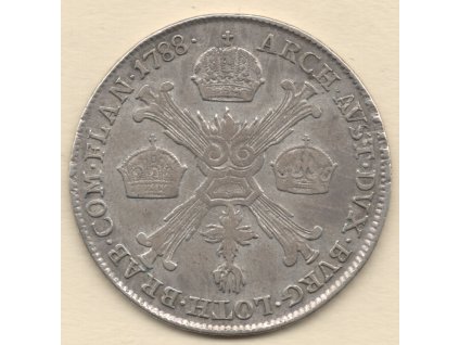 1/4 Tolar Křížový Josef II. 1788 B