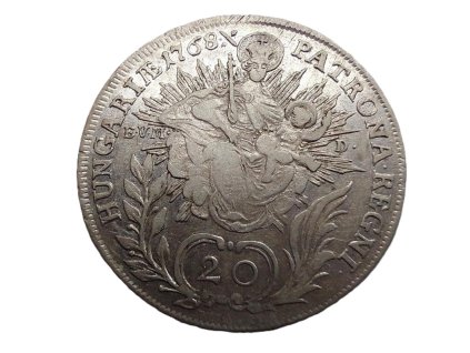 stribrny 20 krejcar marie terezie 1768 evmd b 226929378