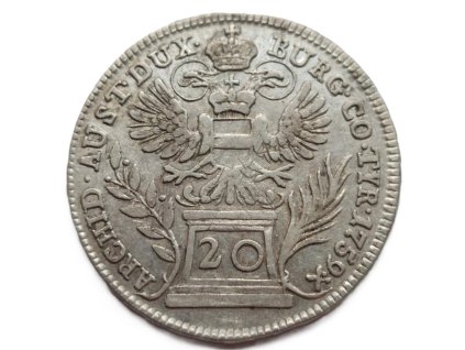 stribrny 20 krejcar marie terezie 1759 viden 216234807
