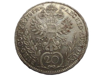 stribrny 20 krejcar marie terezie 1769 ic sk viden 226938525
