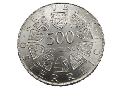 stribrny 500 schilling 1981 verdunsky oltar v klosternburgu 209054846