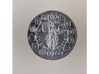 Stříbrný 2 dukát 1642 / 1963 – Arcivévoda Ferdinand na koni
