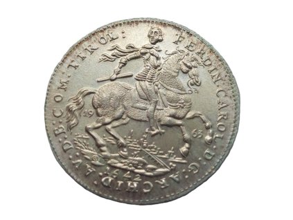 stribrny 2 dukat 1642 1963 arcivevoda ferdinand na koni 223820680
