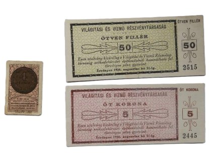 50 filler 5 koruna vilagitisi 1920 4 filler 1916 207797622