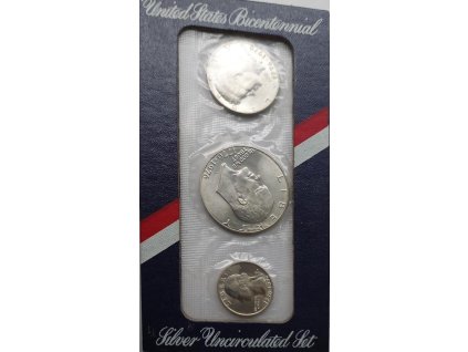 sada pametnich stribrnych minci usa 1976 211668256