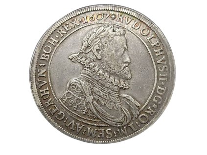 Alchymistický tolar Rudolfa II. 1607 – Hall
