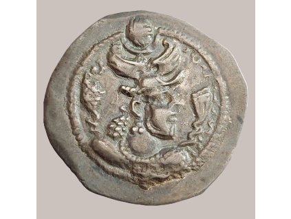 Sásánovská říše – Drachma krále Peroze I. (459–484 n. l.)