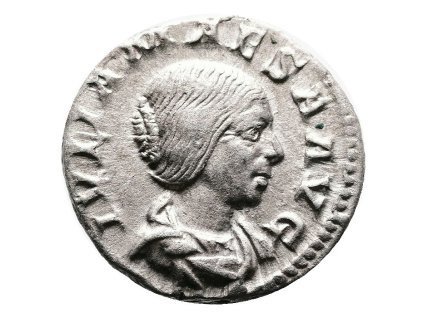Římská říše - Julia Maesa – Denár s bohyní Felicitas, Řím, 220–222 n. l.