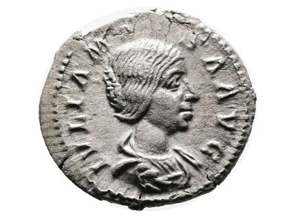 Římská říše - Julia Maesa – Denár s bohyní Felicitas, Řím, 220–222 n. l.