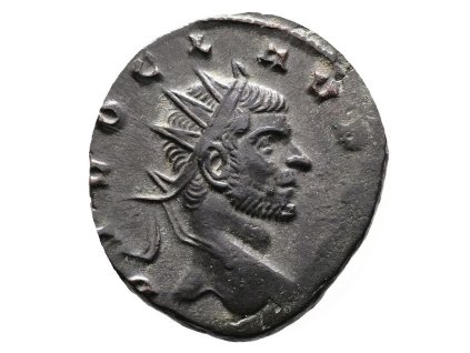 Římská říše - antoninián Claudius II Gothicus Posmrtná ražba za císaře-bojovník