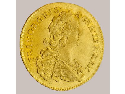 František Lotrinský – dukát 1762 NB Nagybánya