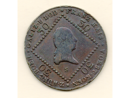 30 krejcar 1807 S, František I. (II.)