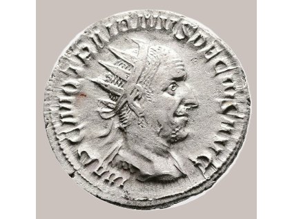 Římská říše - Traianus Decius Antoninián  Řím 249–250 n. l. GENIVS EXERCITVS ILLVRICIANI