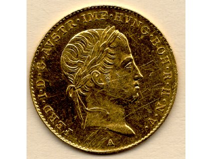 Ferdinand V. – dukát, 1847 A Vídeň