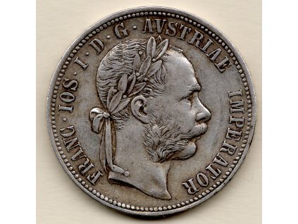 1 Florin (Zlatník) František Josef I. 1888 bz