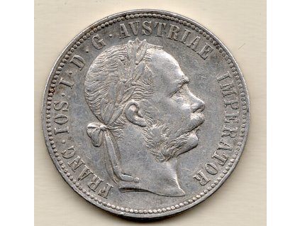 1 Florin (Zlatník) František Josef I. 1881 bz